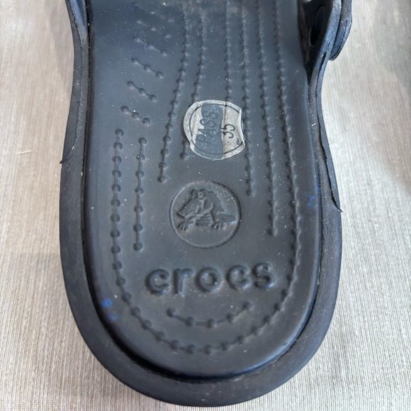 CROCS Sz 9 Patricia Strappy Lightweight All Day Comfort Insole Slip On Sandals - Picture 4 of 10